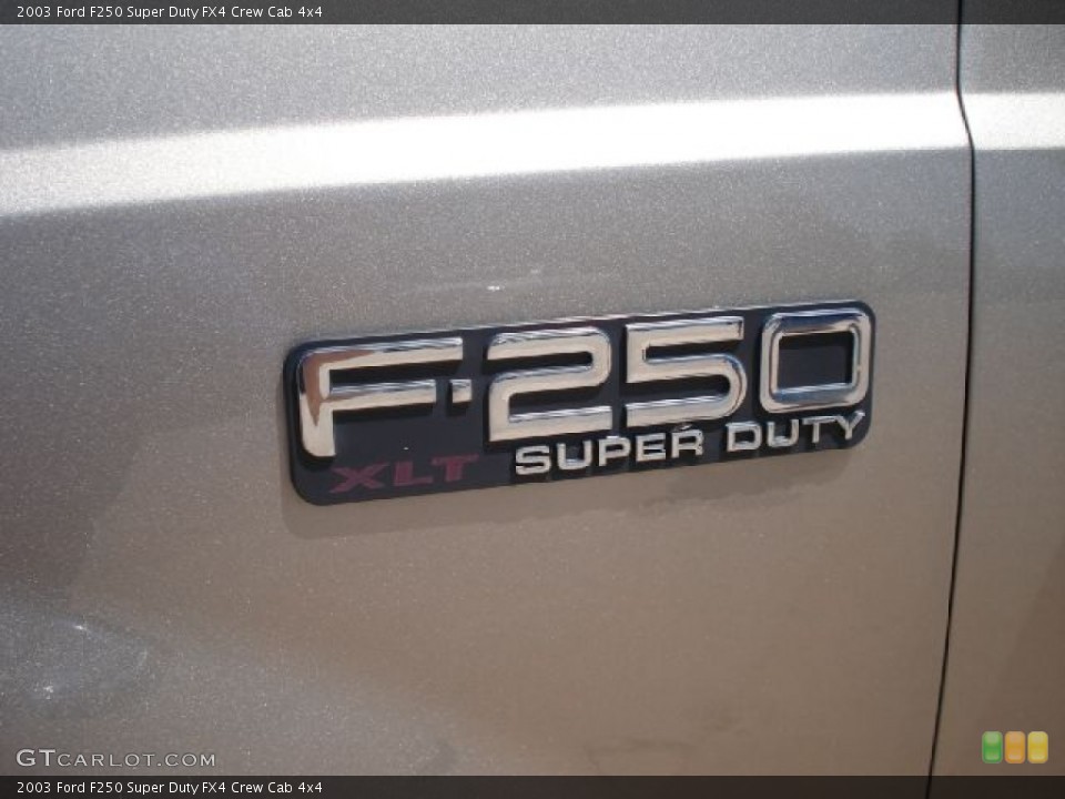 2003 Ford F250 Super Duty Custom Badge and Logo Photo #50178542
