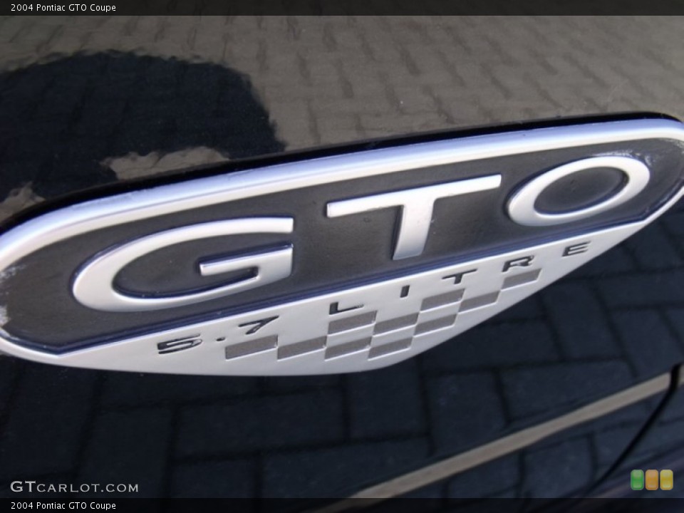 2004 Pontiac GTO Custom Badge and Logo Photo #50206407
