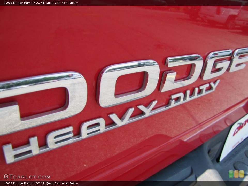 2003 Dodge Ram 3500 Custom Badge and Logo Photo #50389170