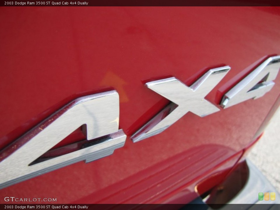 2003 Dodge Ram 3500 Custom Badge and Logo Photo #50389181