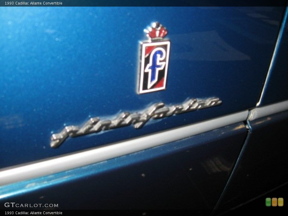 1993 Cadillac Allante Custom Badge and Logo Photo #50472925