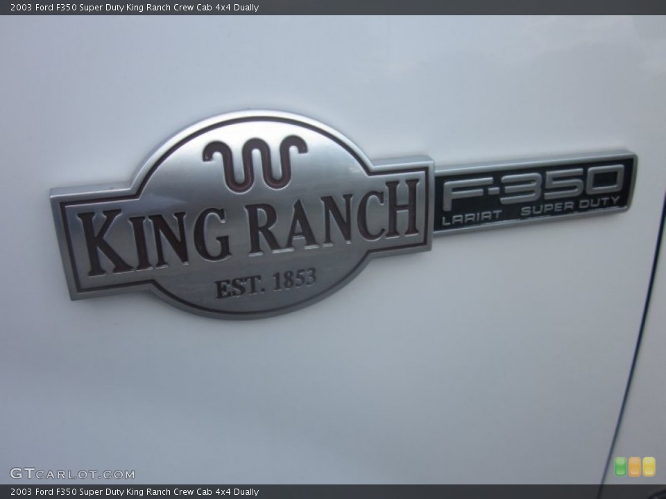 2003 Ford F350 Super Duty Custom Badge and Logo Photo #50494279