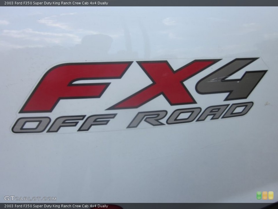 2003 Ford F350 Super Duty Custom Badge and Logo Photo #50494288
