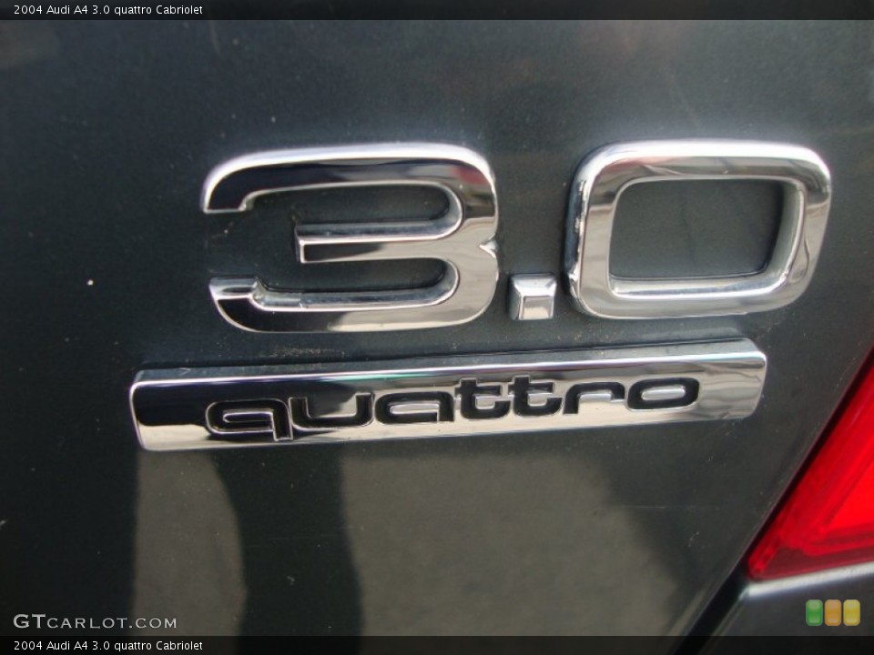 2004 Audi A4 Badges and Logos
