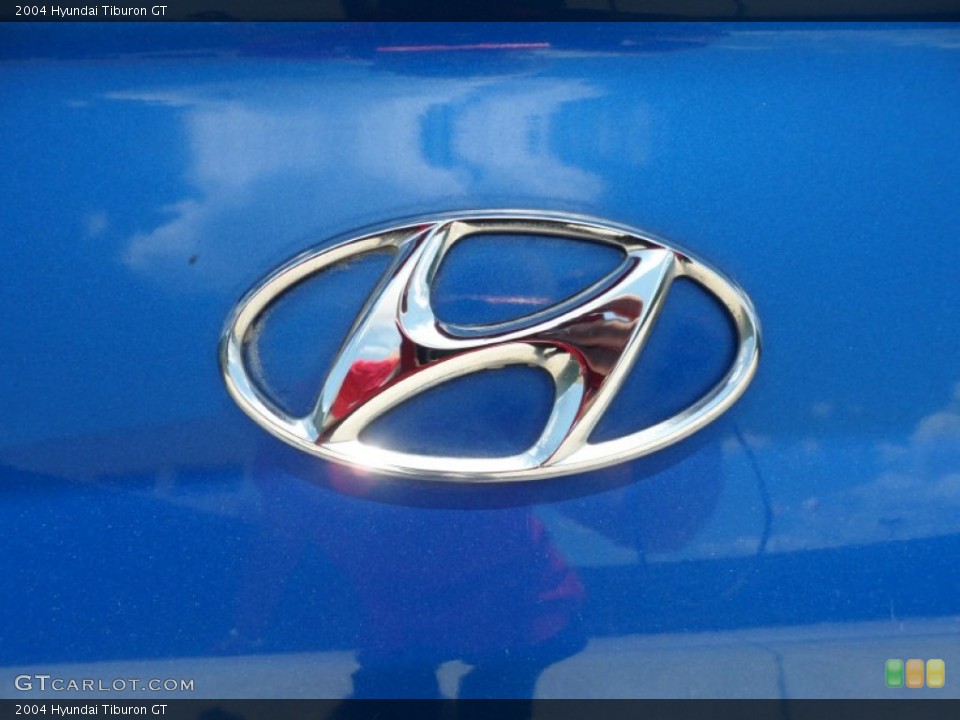 2004 Hyundai Tiburon Badges and Logos