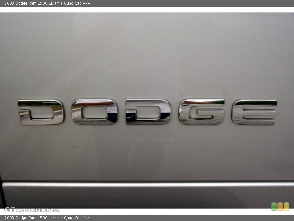 2003 Dodge Ram 1500 Custom Badge and Logo Photo #50577353