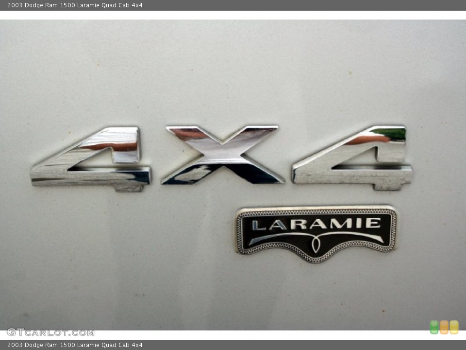 2003 Dodge Ram 1500 Badges and Logos