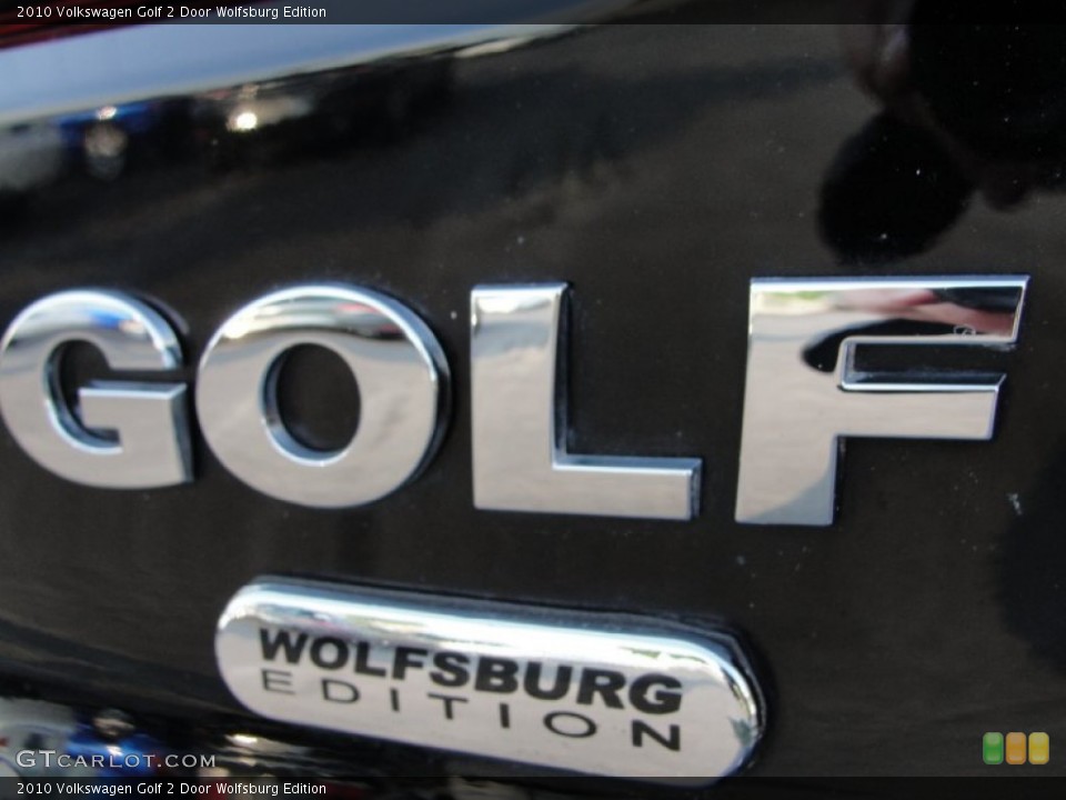 2010 Volkswagen Golf Badges and Logos