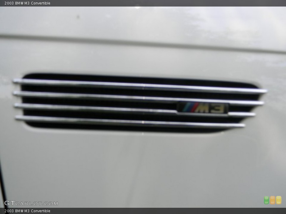 2003 BMW M3 Badges and Logos