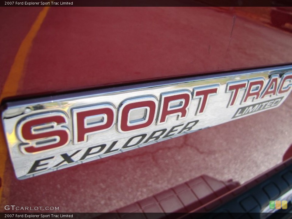 2007 Ford Explorer Sport Trac Badges and Logos