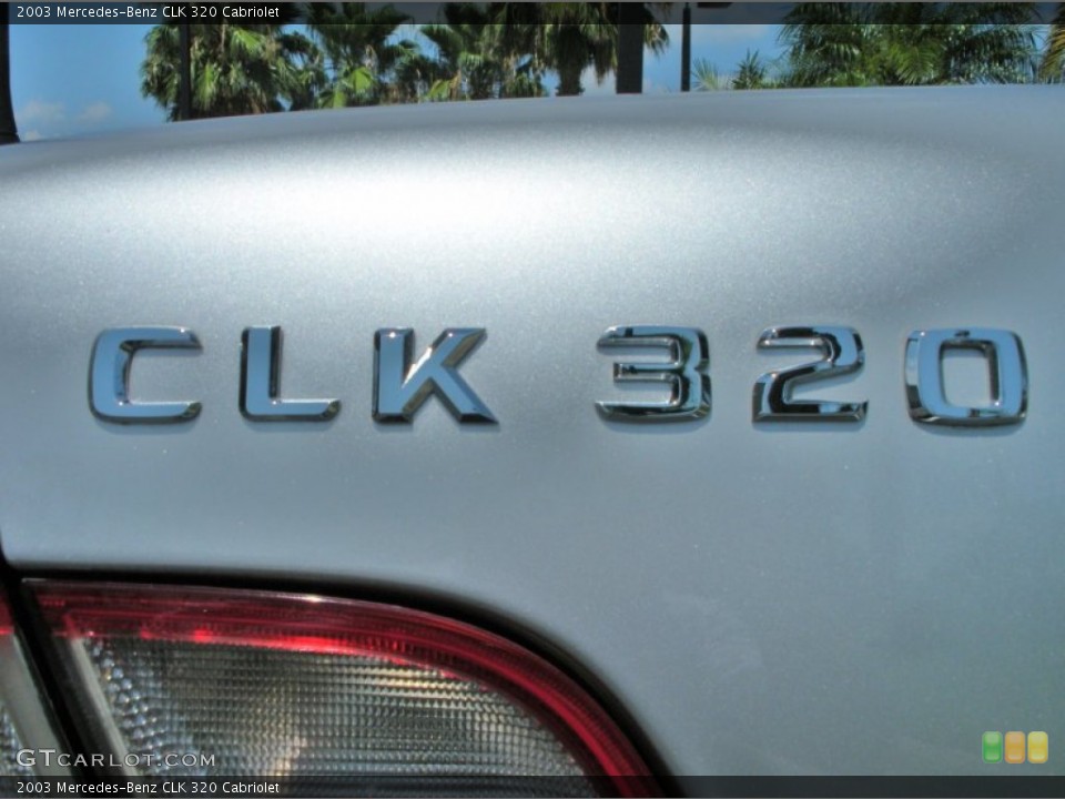 2003 Mercedes-Benz CLK Badges and Logos