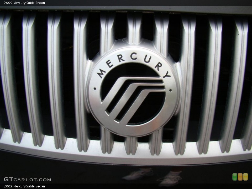 2009 Mercury Sable Badges and Logos