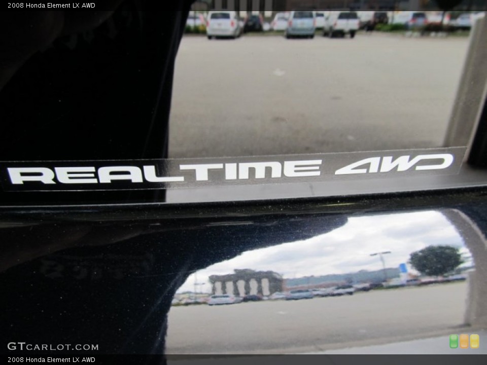 2008 Honda Element Badges and Logos