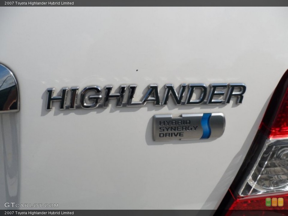 2007 Toyota Highlander Custom Badge and Logo Photo #51100448