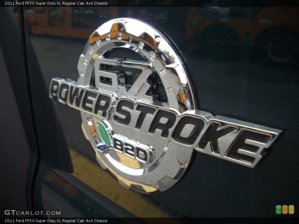 2011 Ford F550 Super Duty Badges and Logos