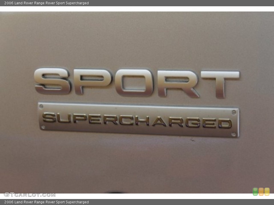 2006 Land Rover Range Rover Sport Custom Badge and Logo Photo #51213845
