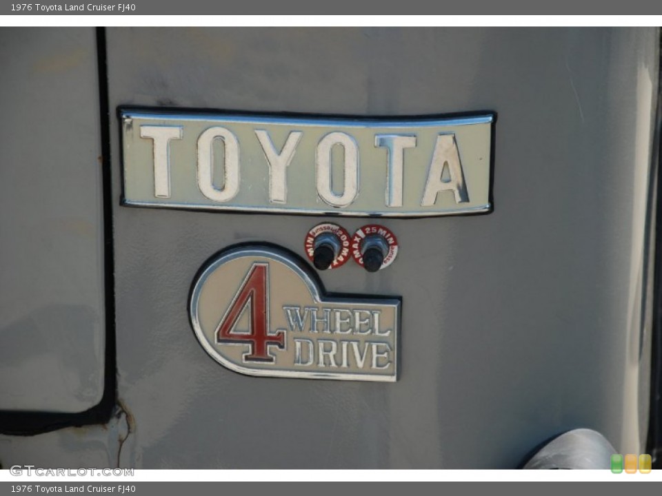 1976 Toyota Land Cruiser Custom Badge and Logo Photo #51232361