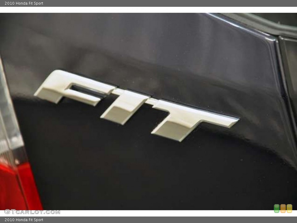 2010 Honda Fit Badges and Logos