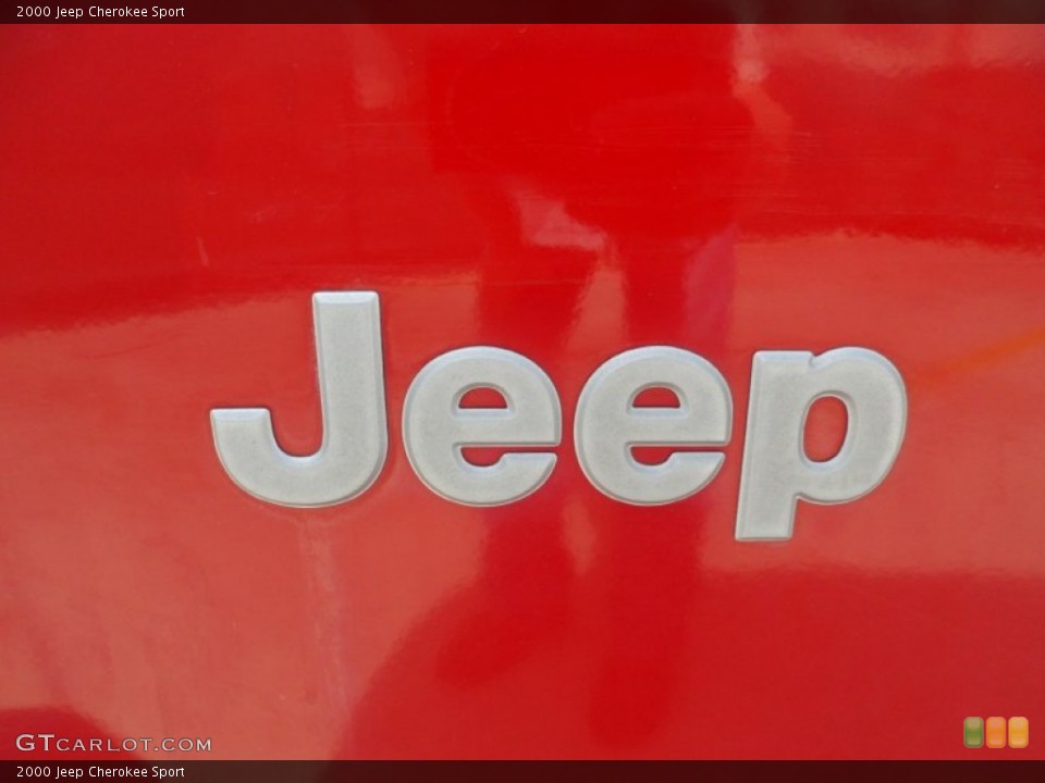 2000 Jeep Cherokee Badges and Logos