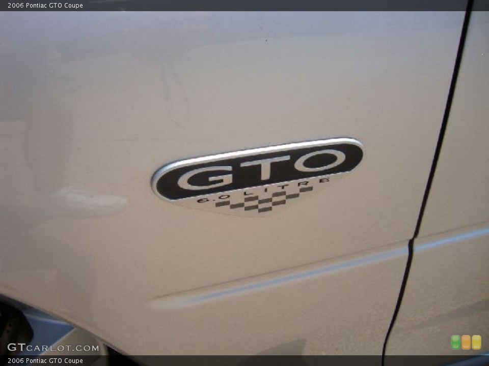 2006 Pontiac GTO Custom Badge and Logo Photo #51701140