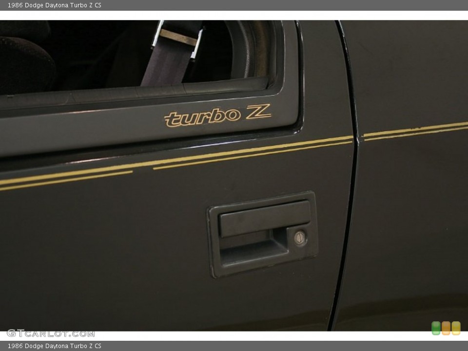 1986 Dodge Daytona Badges and Logos