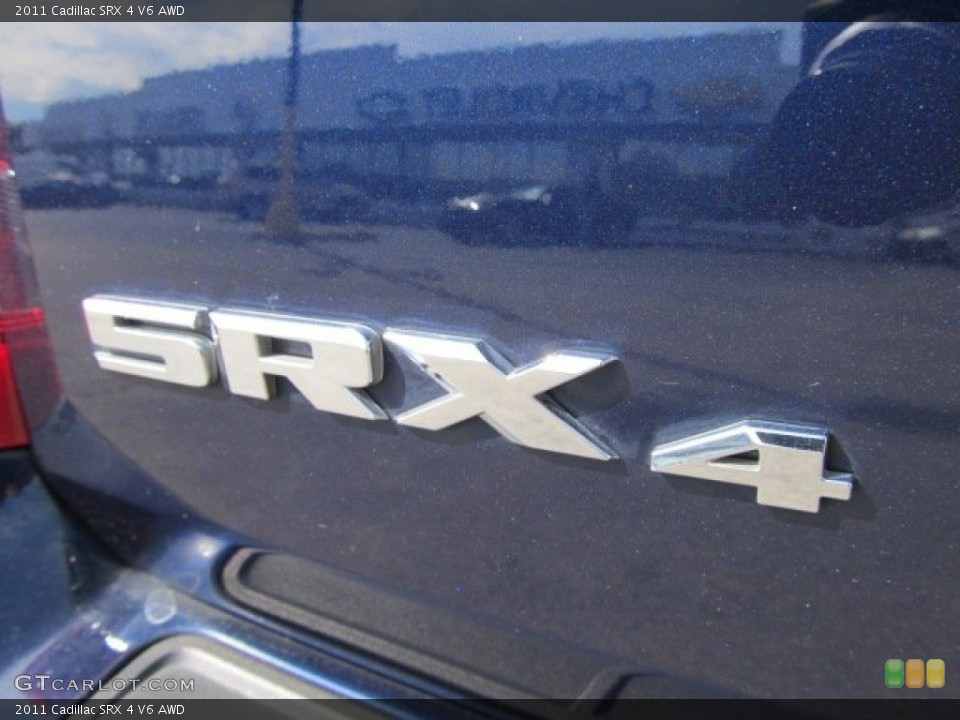 2011 Cadillac SRX Badges and Logos