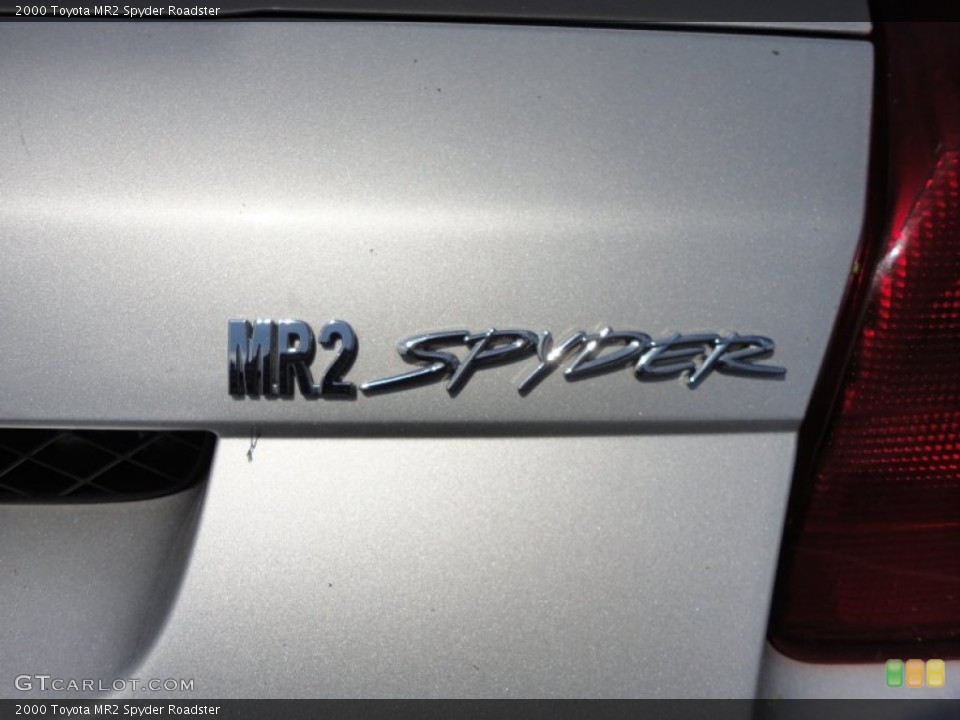 2000 Toyota MR2 Spyder Badges and Logos
