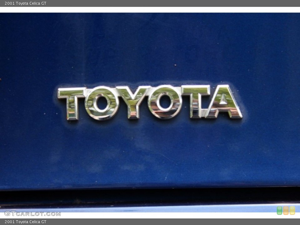 2001 Toyota Celica Badges and Logos