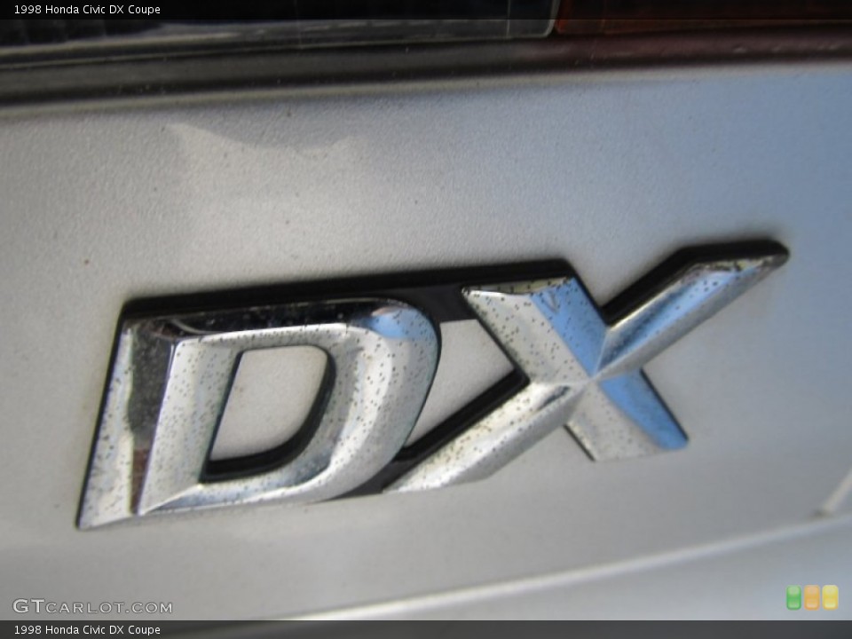 1998 Honda Civic Badges and Logos