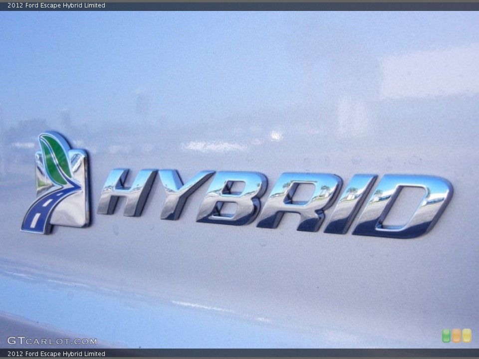 2012 Ford Escape Badges and Logos