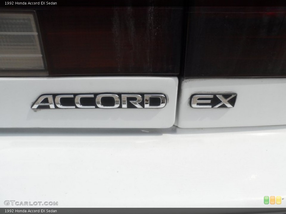 1992 Honda Accord Badges and Logos
