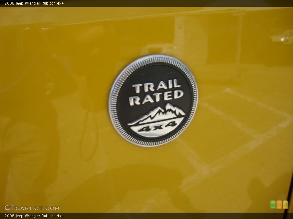 2008 Jeep Wrangler Badges and Logos