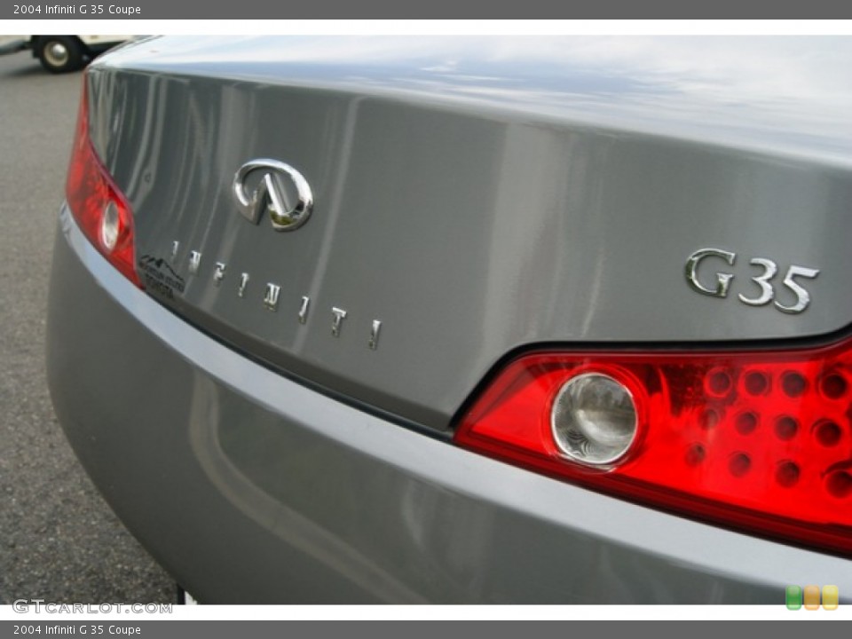 2004 Infiniti G Badges and Logos
