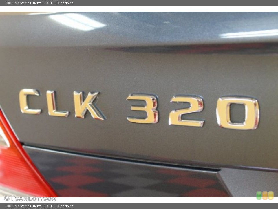 2004 Mercedes-Benz CLK Badges and Logos