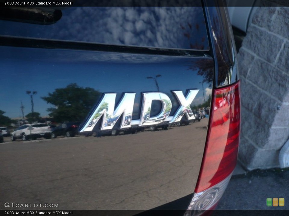 2003 Acura MDX Badges and Logos