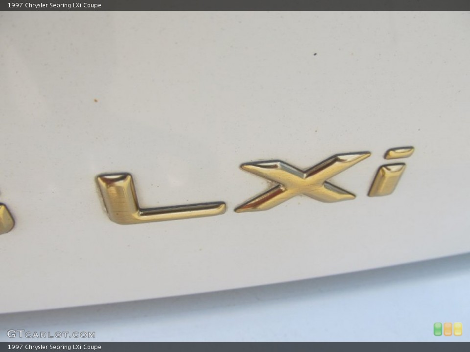 1997 Chrysler Sebring Custom Badge and Logo Photo #52540536