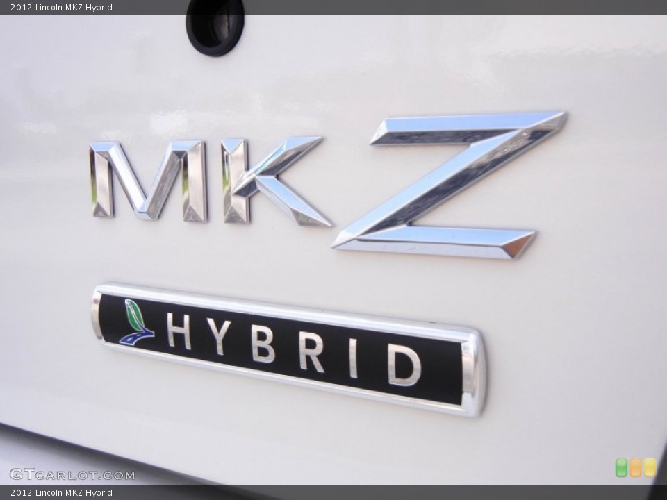 2012 Lincoln MKZ Custom Badge and Logo Photo #52593800