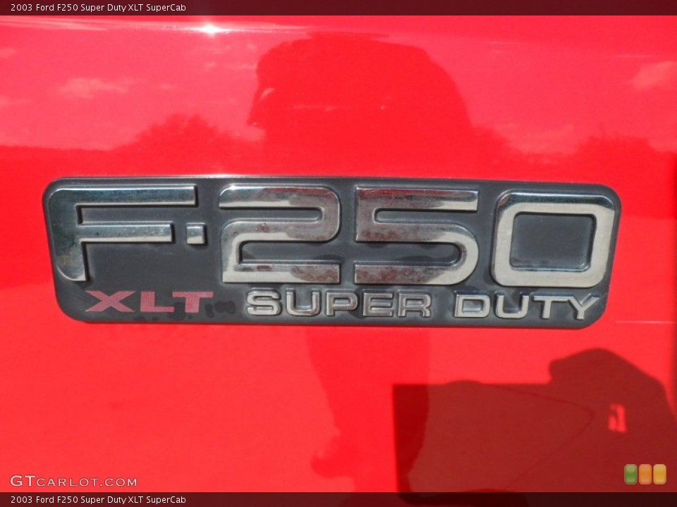 2003 Ford F250 Super Duty Custom Badge and Logo Photo #52654655