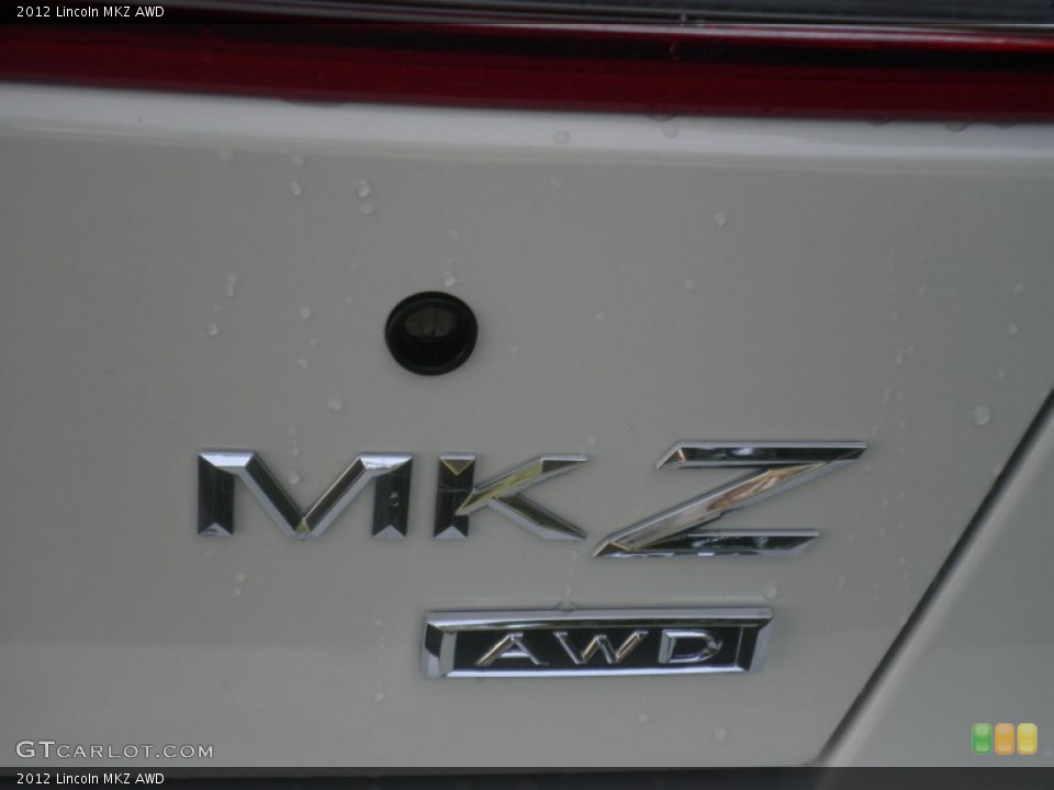 2012 Lincoln MKZ Badges and Logos