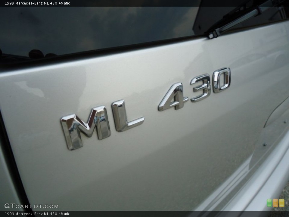 1999 Mercedes-Benz ML Badges and Logos