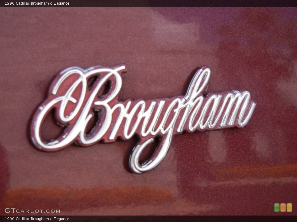 1990 Cadillac Brougham Custom Badge and Logo Photo #53253226