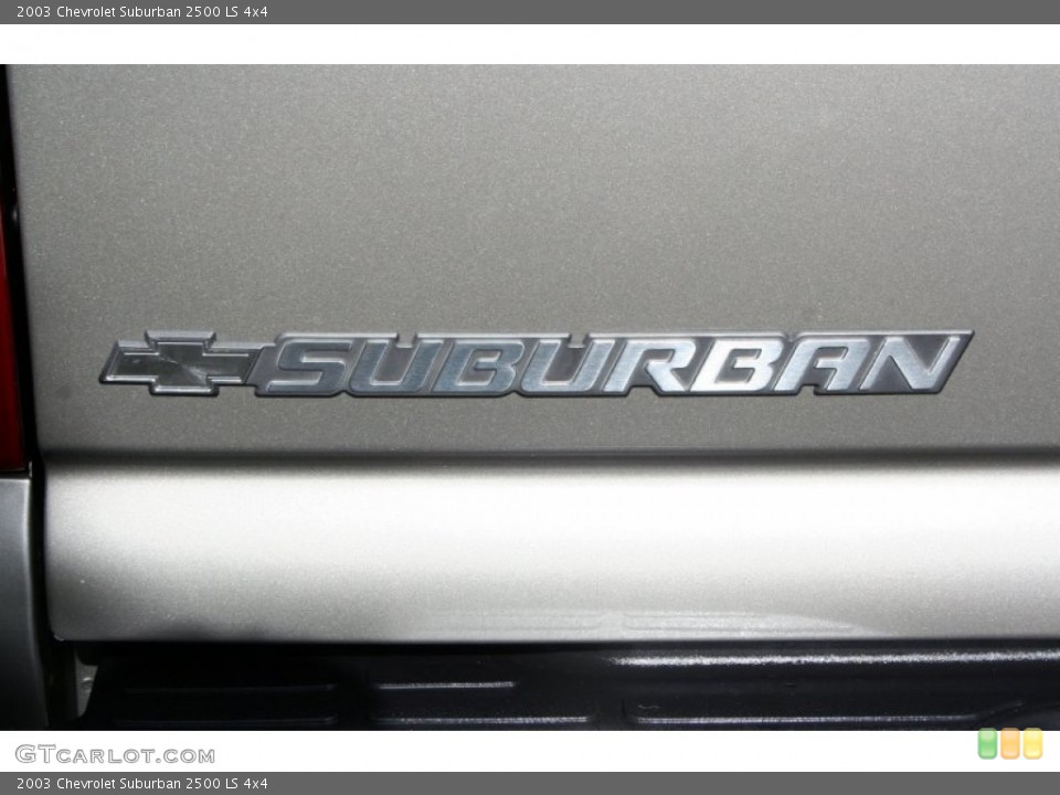 2003 Chevrolet Suburban Custom Badge and Logo Photo #53375582