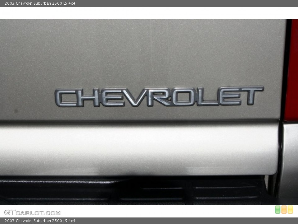 2003 Chevrolet Suburban Custom Badge and Logo Photo #53375597