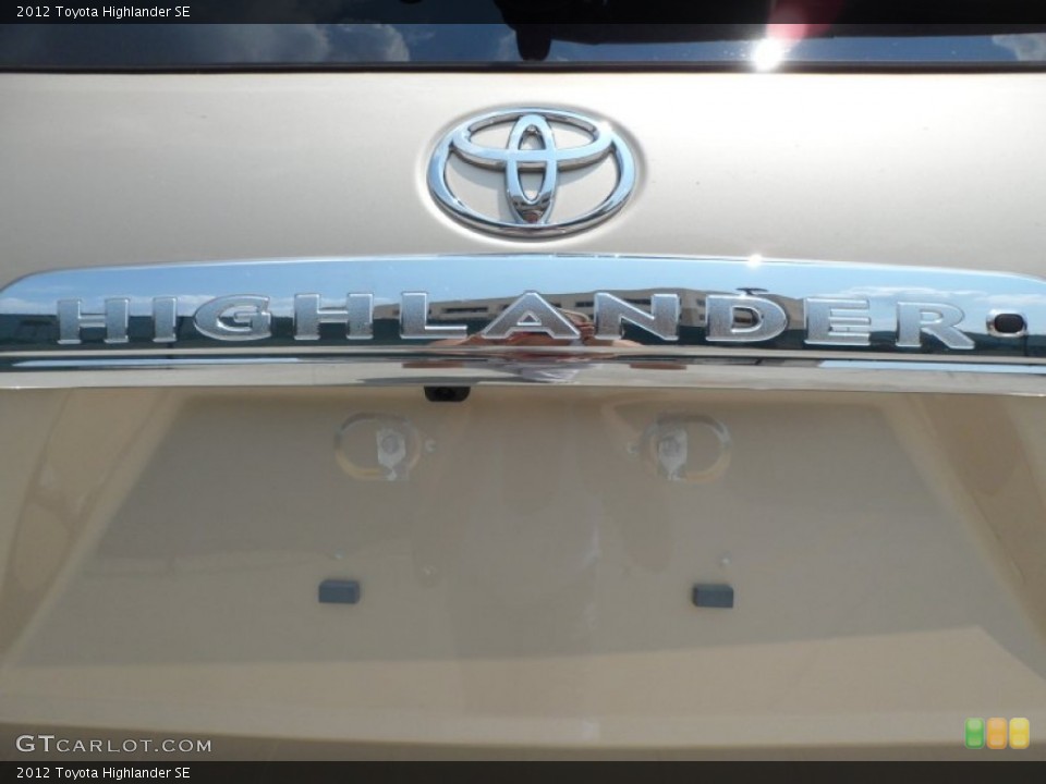 2012 Toyota Highlander Custom Badge and Logo Photo #53459420