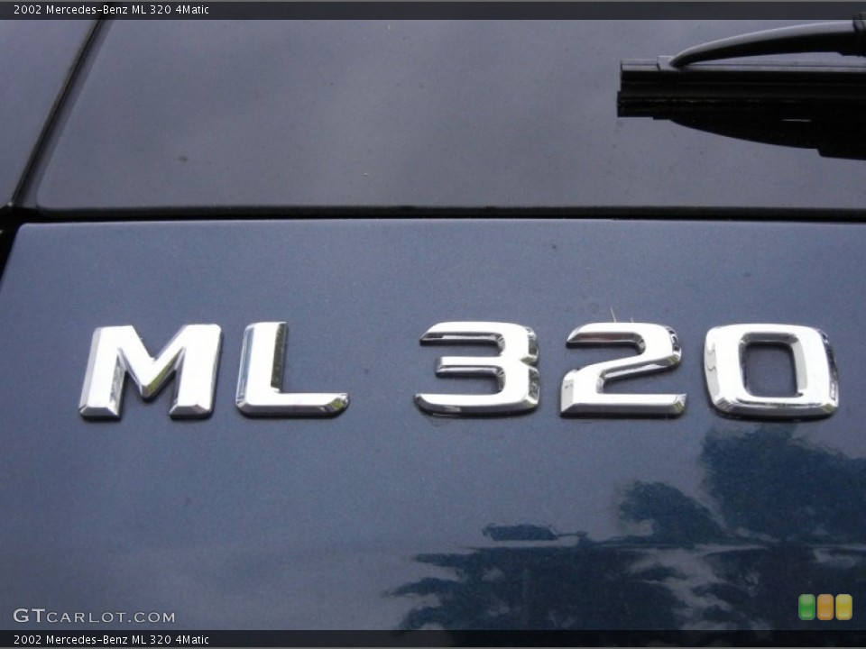 2002 Mercedes-Benz ML Badges and Logos