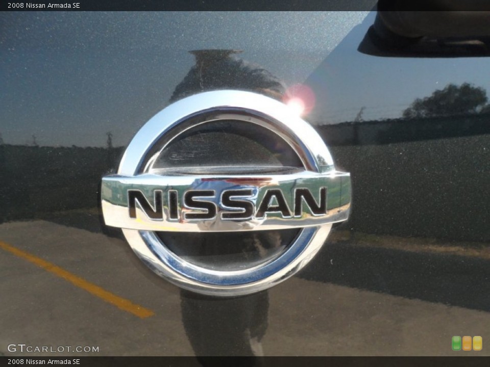 2008 Nissan Armada Badges and Logos