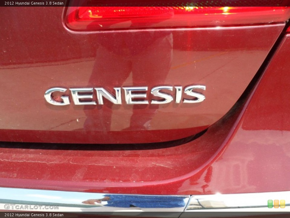 2012 Hyundai Genesis Custom Badge and Logo Photo #53616165