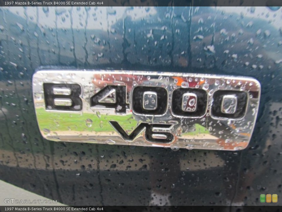 1997 Mazda B-Series Truck Badges and Logos