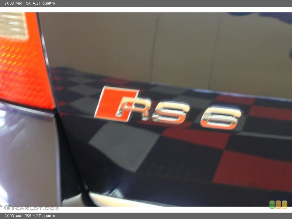2003 Audi RS6 Custom Badge and Logo Photo #53710794