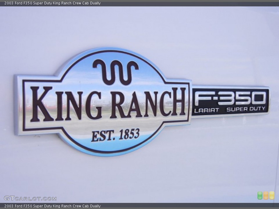 2003 Ford F350 Super Duty Custom Badge and Logo Photo #53861191